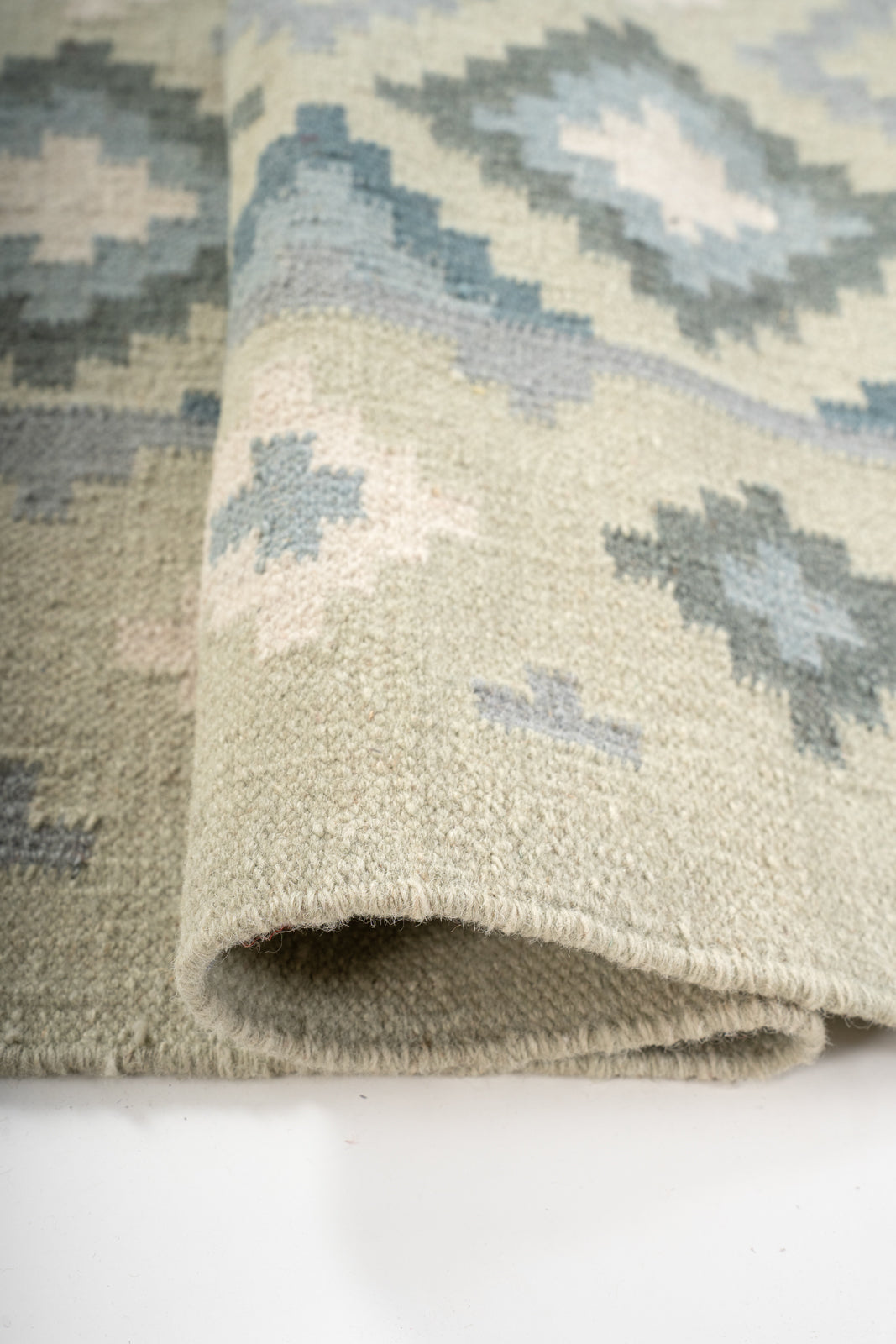 Thar Sandstone Heritage Rug - additional product view showing the wool rug