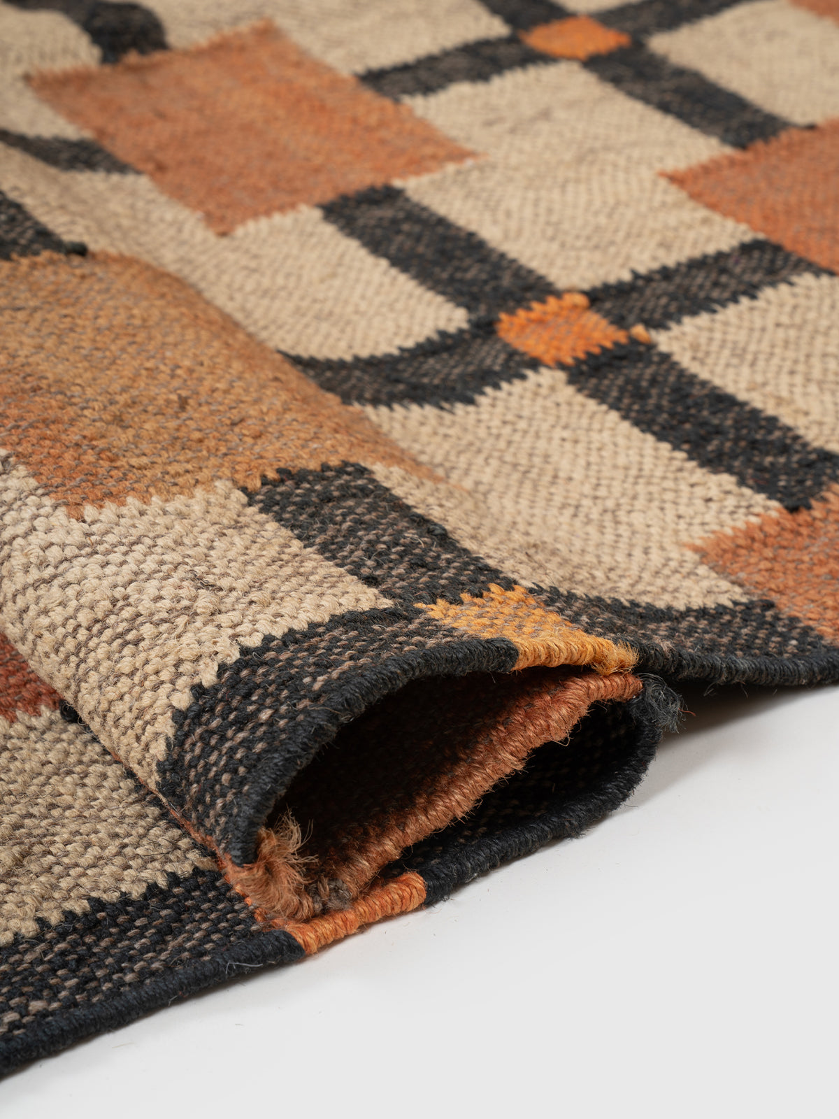 The Blush Ladder - additional product view showing the wool rug