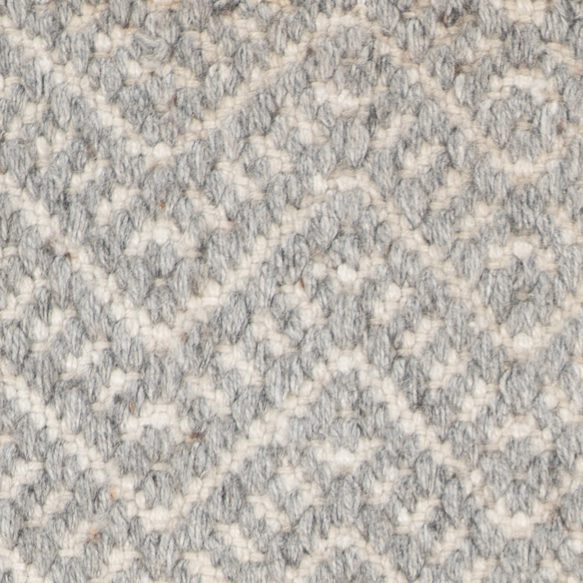 The Chevron Eco-Knit close-up showing the recycled pet weave and geometric motif