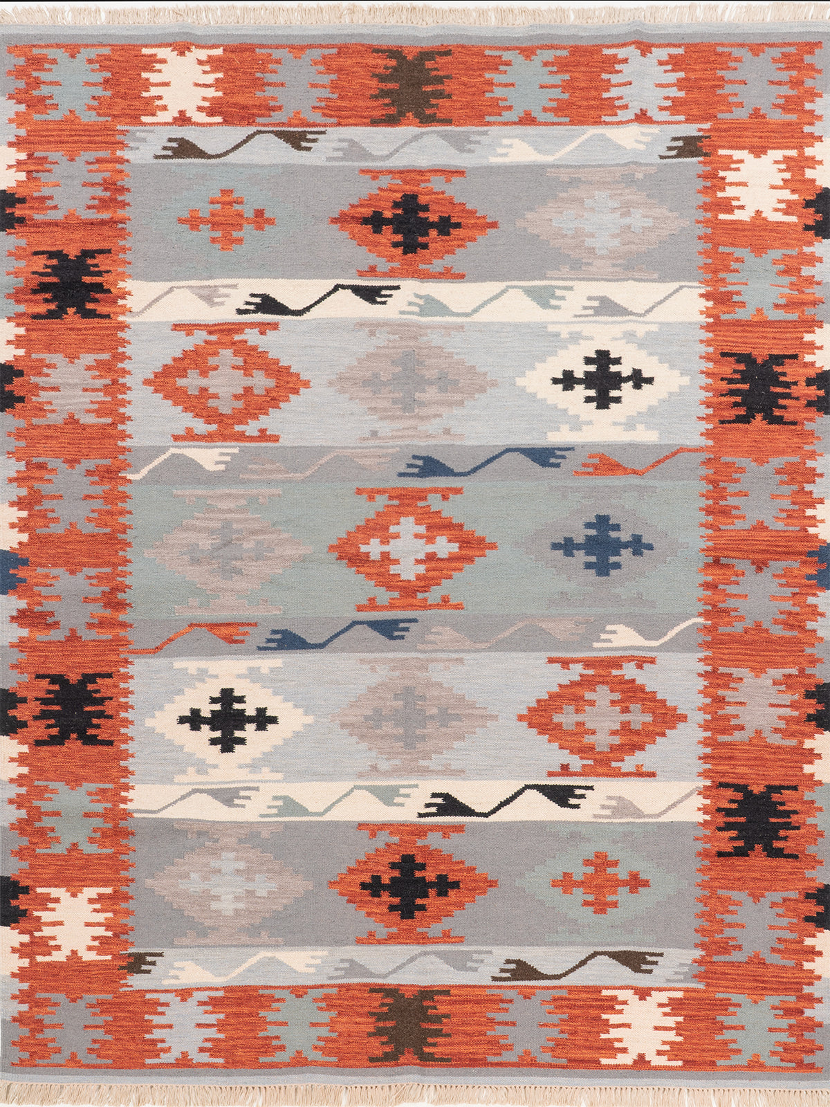 The Desert Storm Rug wool rug in neutral tones
