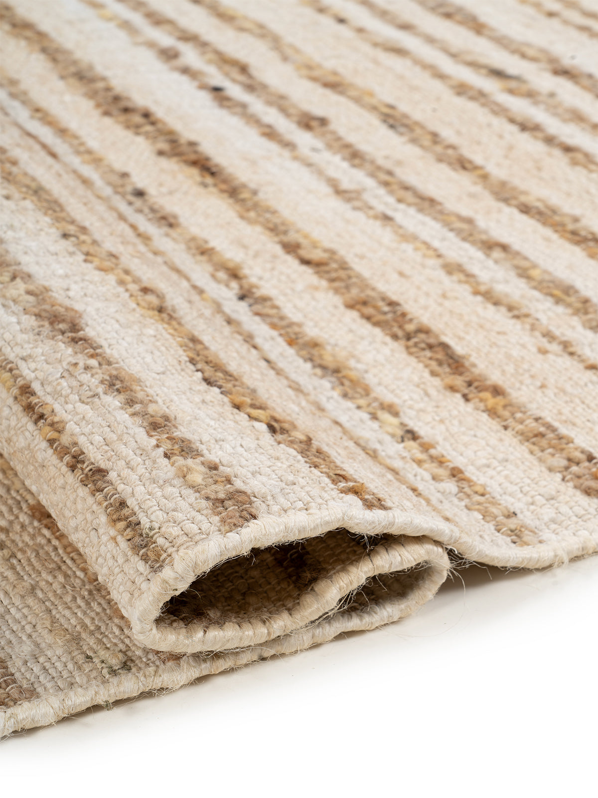 The Hearth Weave Rug - texture detail showing jute surface