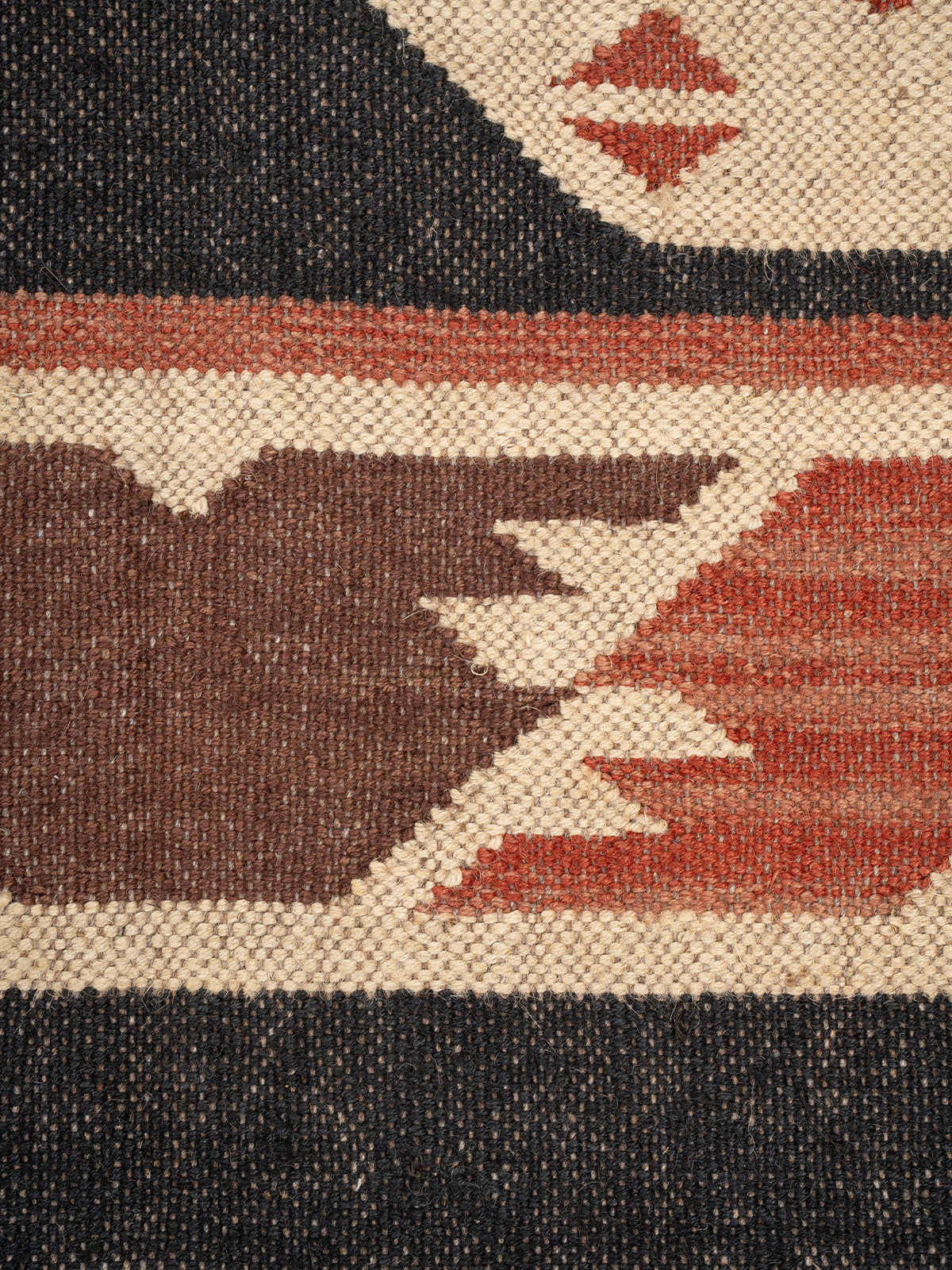 The Olive Talisman Rug - additional product view showing the wool rug