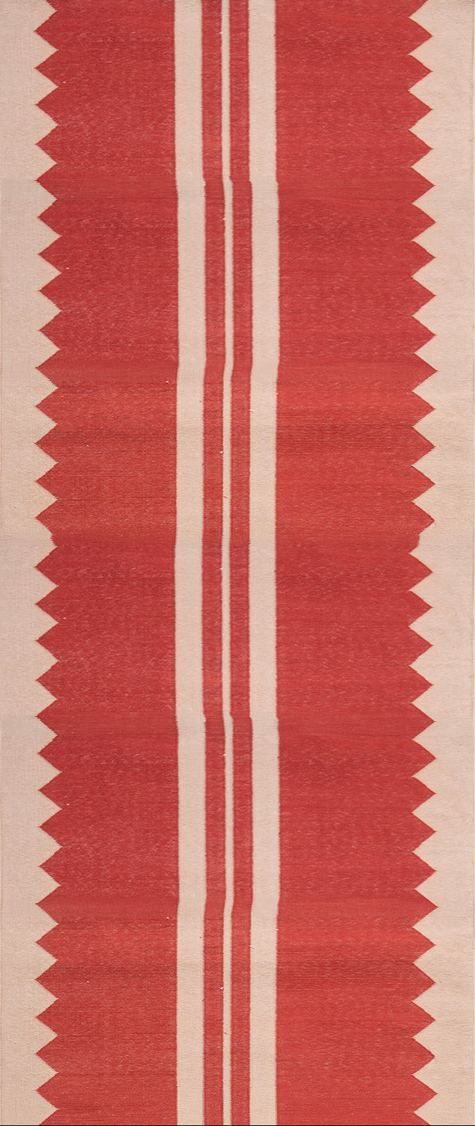 The Zigzag Trail Runner- Cherry in cotton