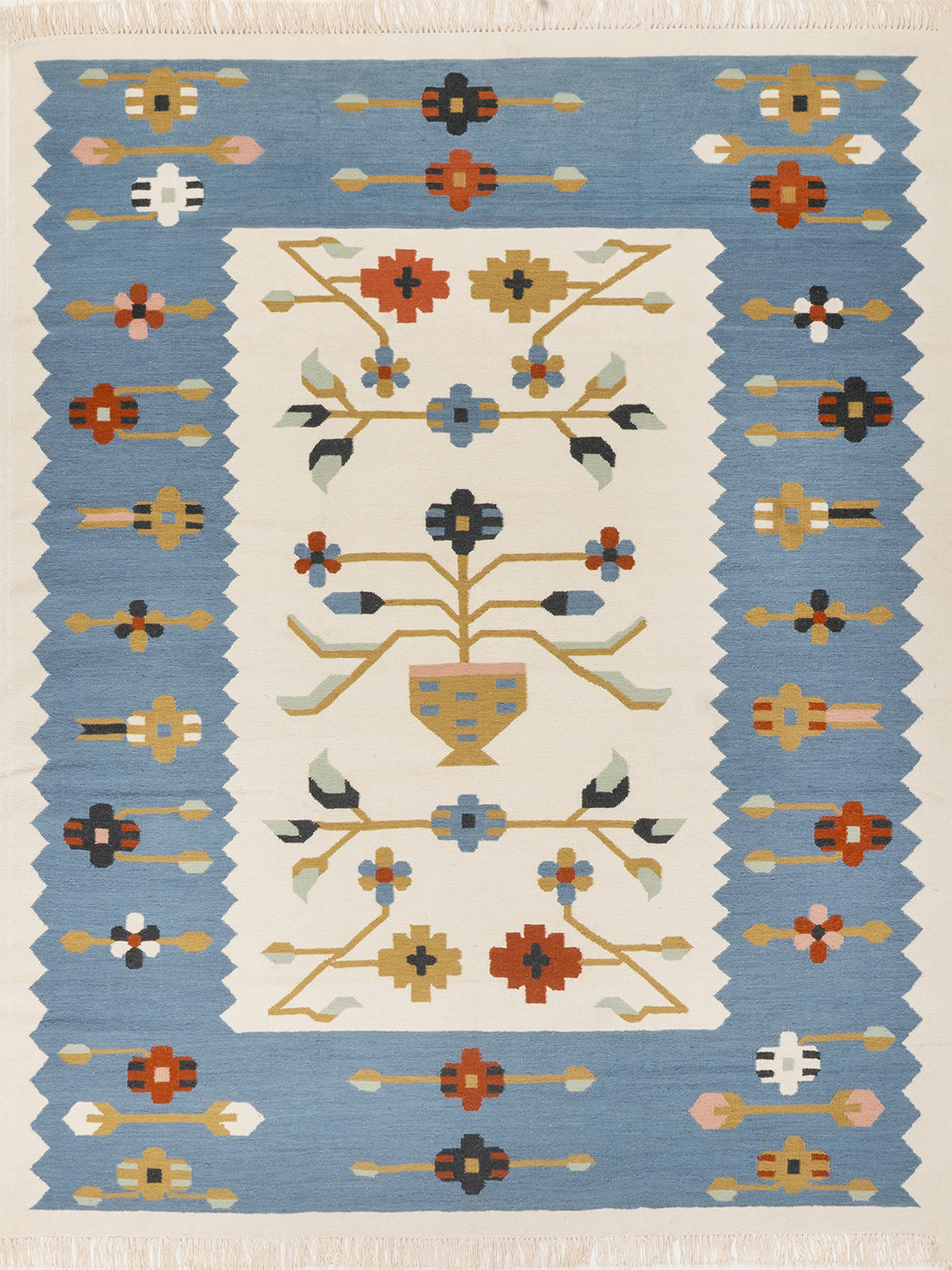 Timberlands Wool Rug wool rug in brown tones