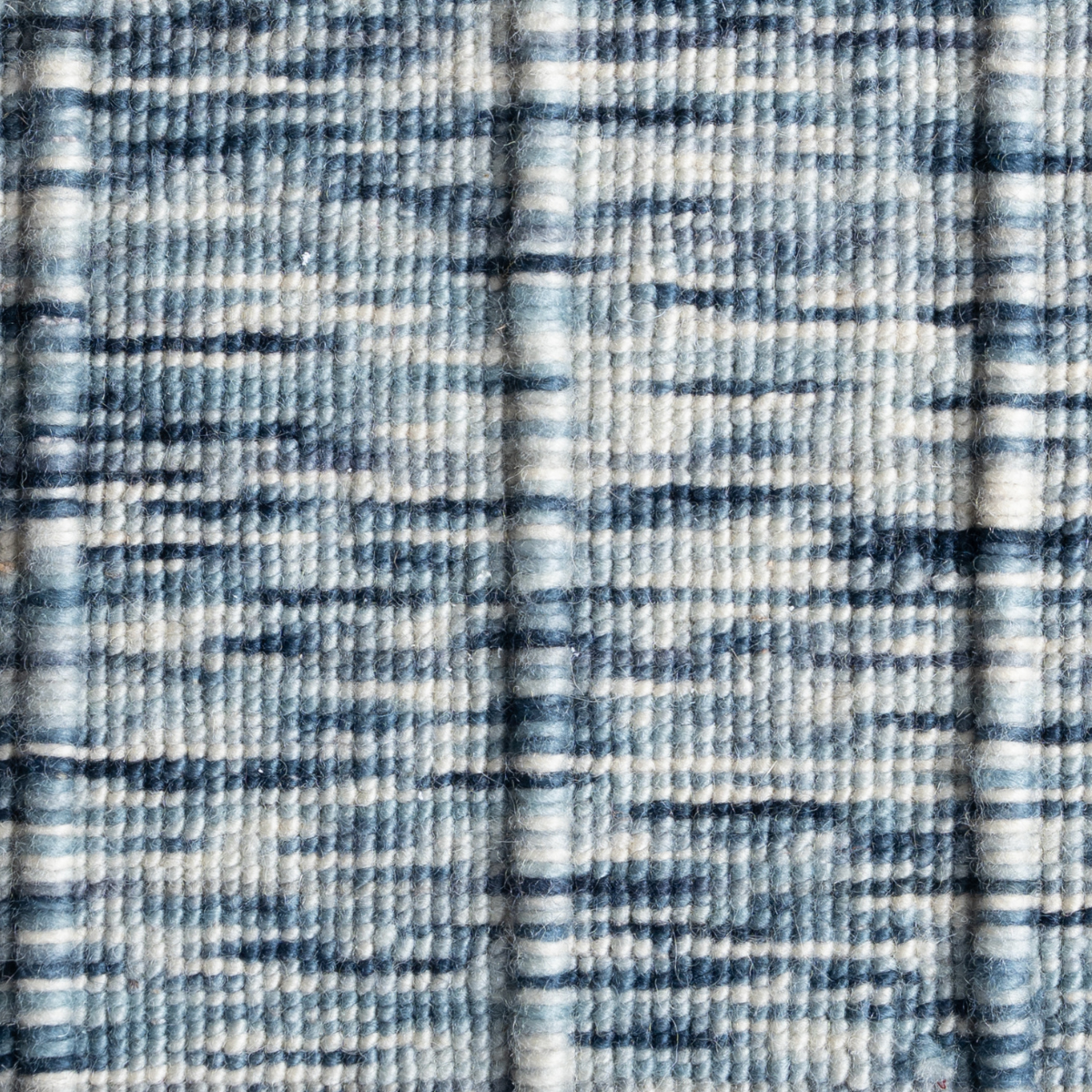Veridian Ridge : Alpine Mist close-up showing the wool weave and surface texture