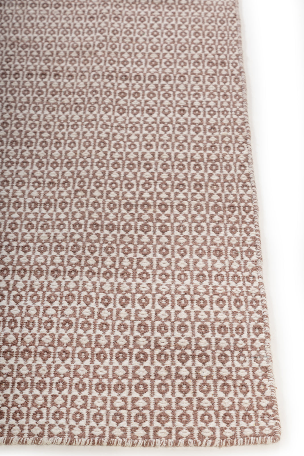 Westcott Wool Rug wool rug styled in a living room interior