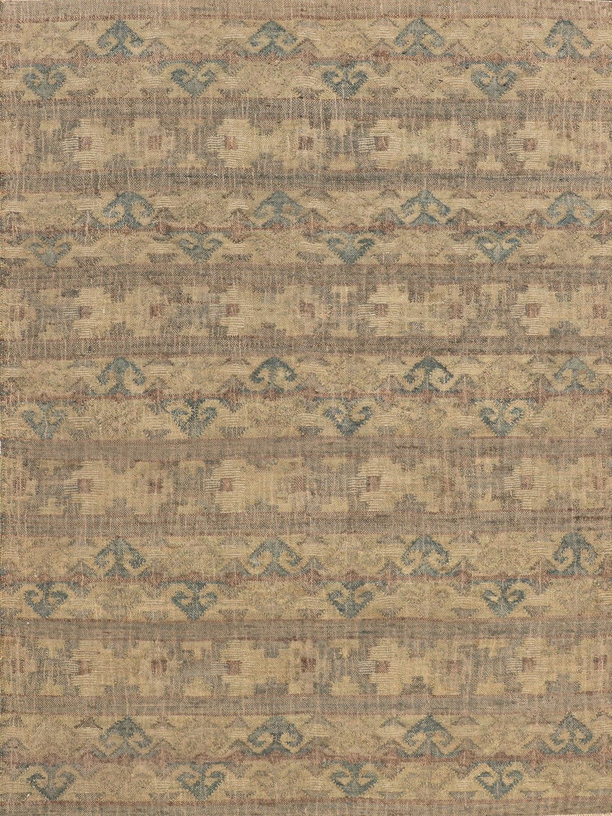 Woven Earth Chevron Jute Rug jute rug in brown tones